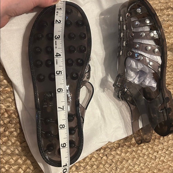 New • Intentionally Blank Studded Ellery Jellies - Picture 7 of 9